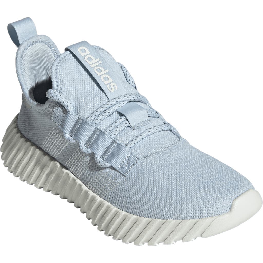 Adidas Originals Adidas Kaptir Flow Running Shoe In Halo Blue/off White/silver