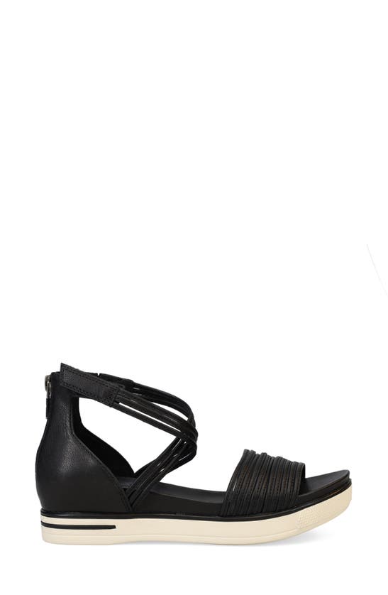 Shop Eileen Fisher Shae Strappy Sandal In Black