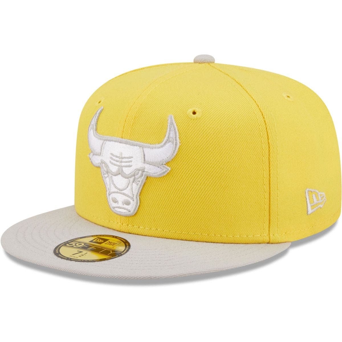 yellow chicago bulls snapback