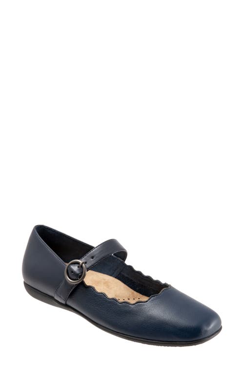 Trotters Sugar Mary Jane Flat Navy at Nordstrom,