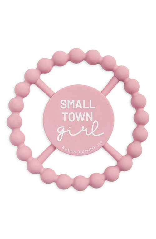 Bella Tunno Small Town Girl Teether in Pink at Nordstrom