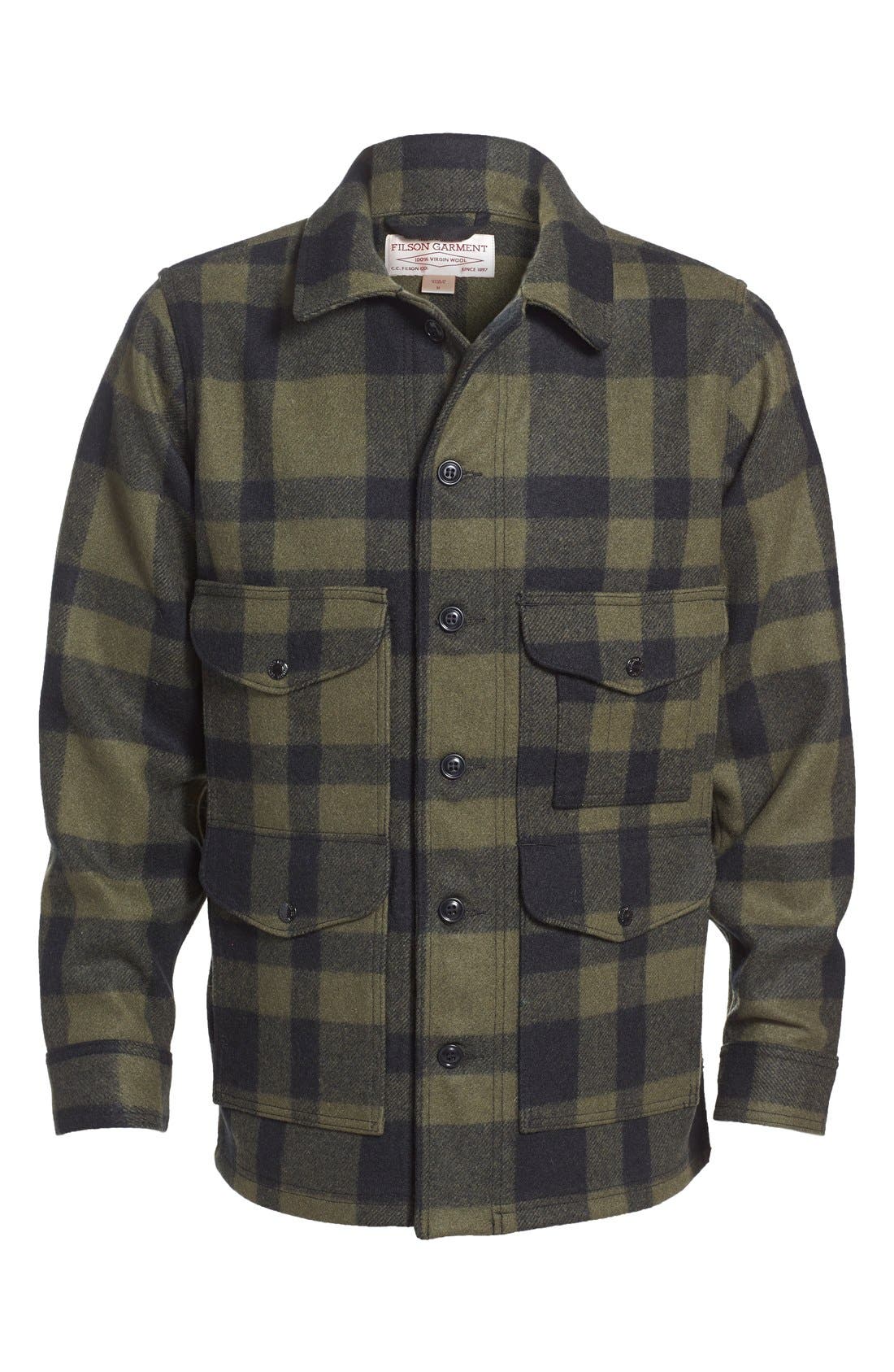 Filson 'Mackinaw Cruiser - Seattle Fit' Wool Jacket | Nordstrom