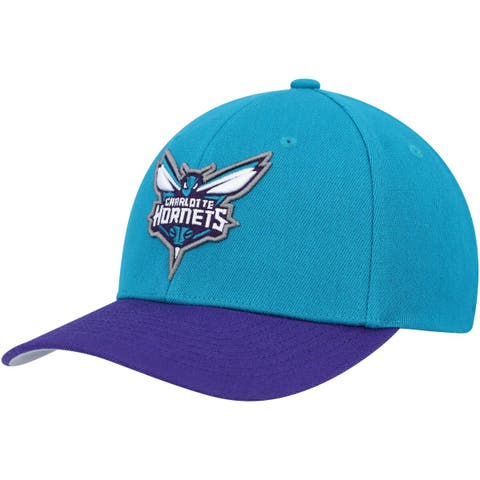 New Era Men's Charlotte Hornets-NBA-59Fifty Fitted Hat, Teal / 7