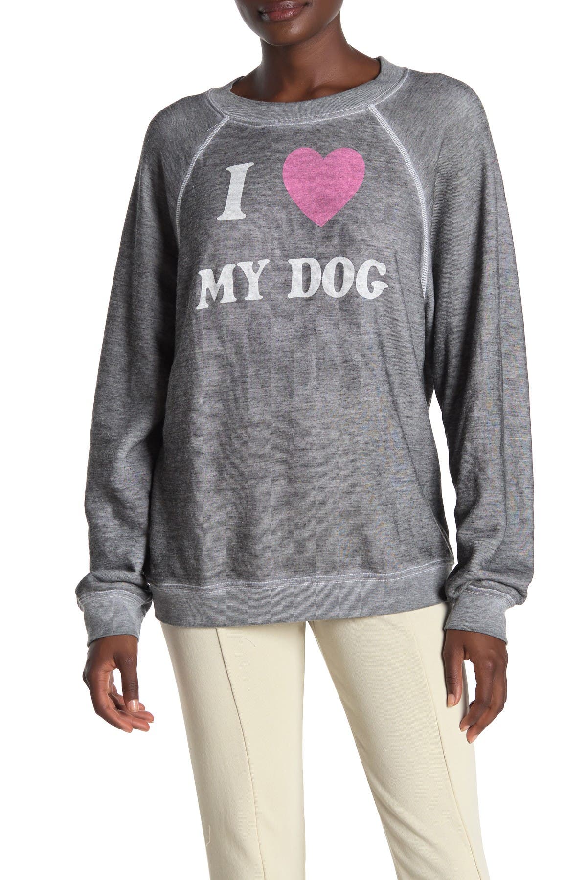 i love my dog sweatshirt wildfox