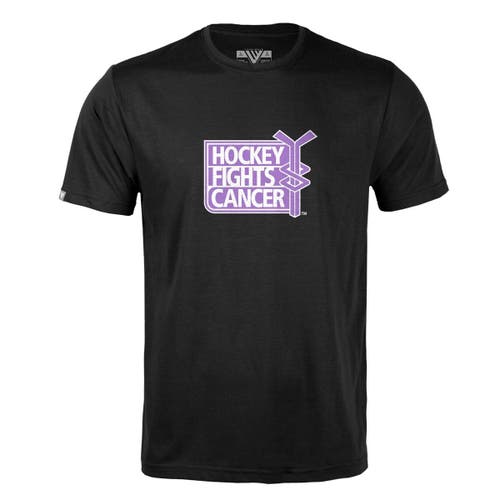 Youth Levelwear Black NHL 2022 Hockey Fights Cancer Richmond T-Shirt