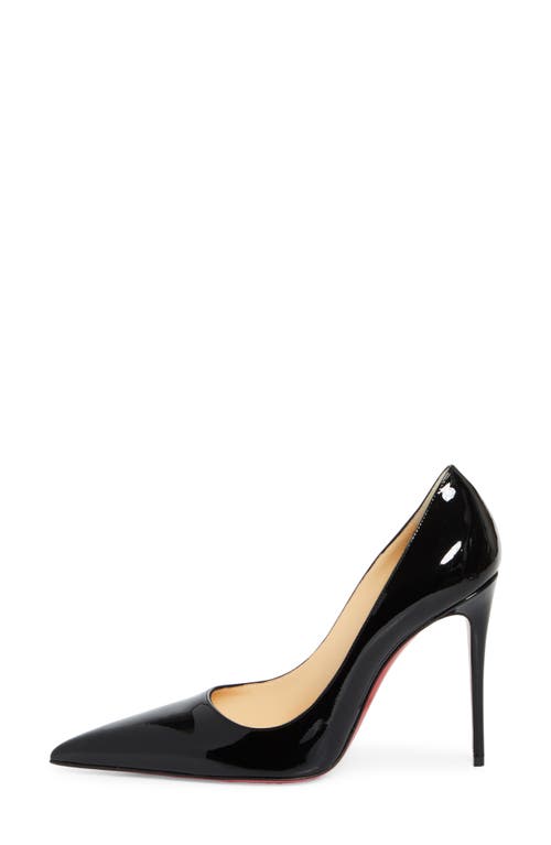 Shop Christian Louboutin Kate Max Patent Pump In Black