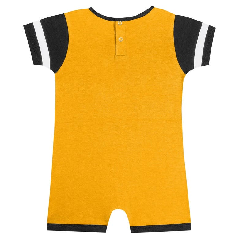 Shop Outerstuff Infant Gold Pittsburgh Pirates Fast Pitch Romper