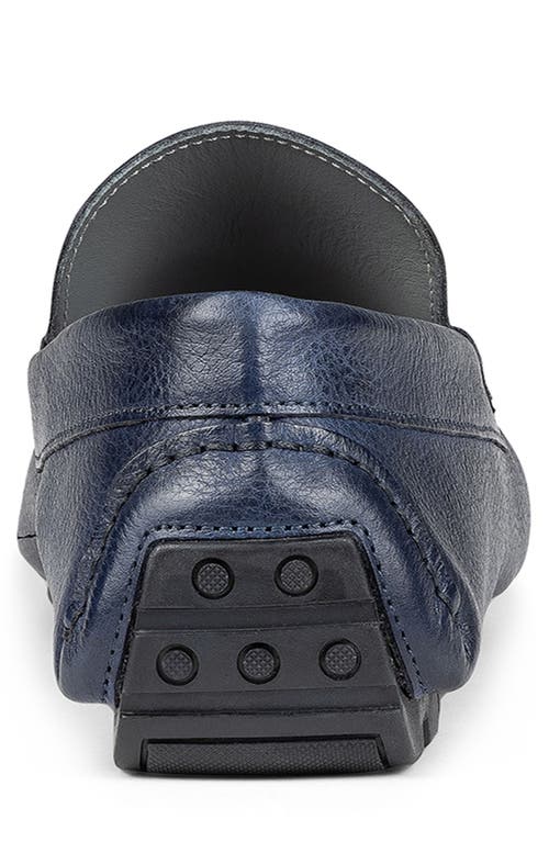 Shop Donald Pliner Dacio Bit Driving Loafer In Navy