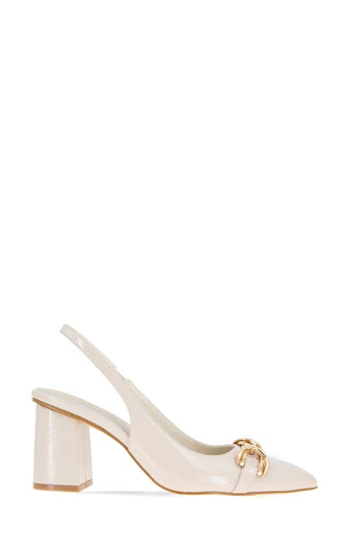 Shop Bcbg Gardin Pointed Toe Slingback Pump In Rainy Day Patent