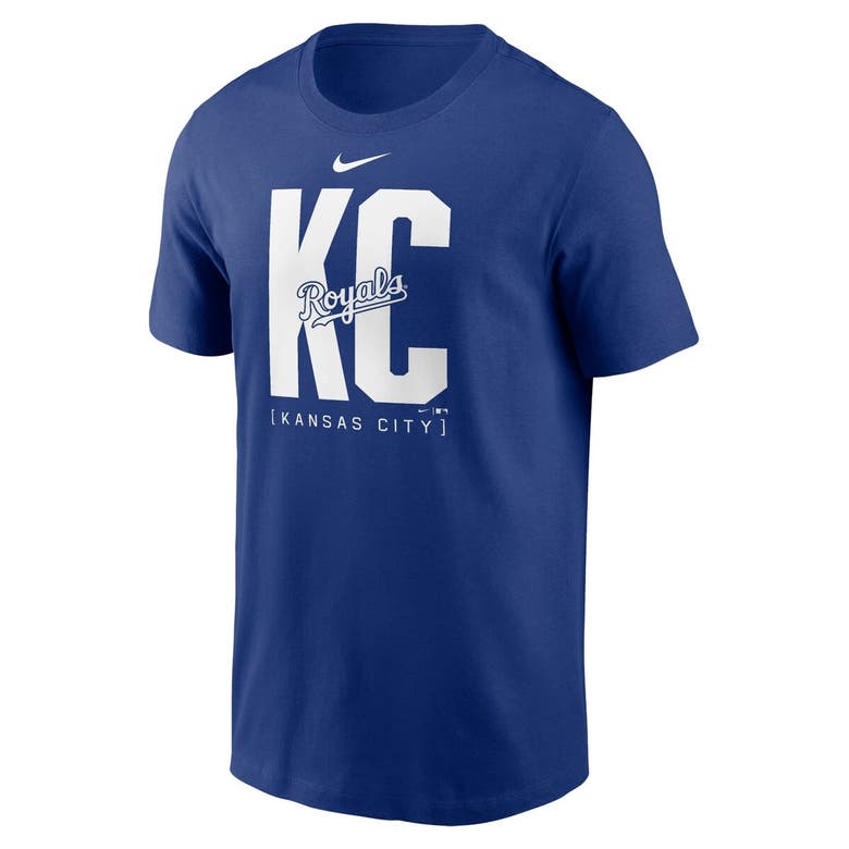 Shop Nike Royal Kansas City Royals Scoreboard T-shirt