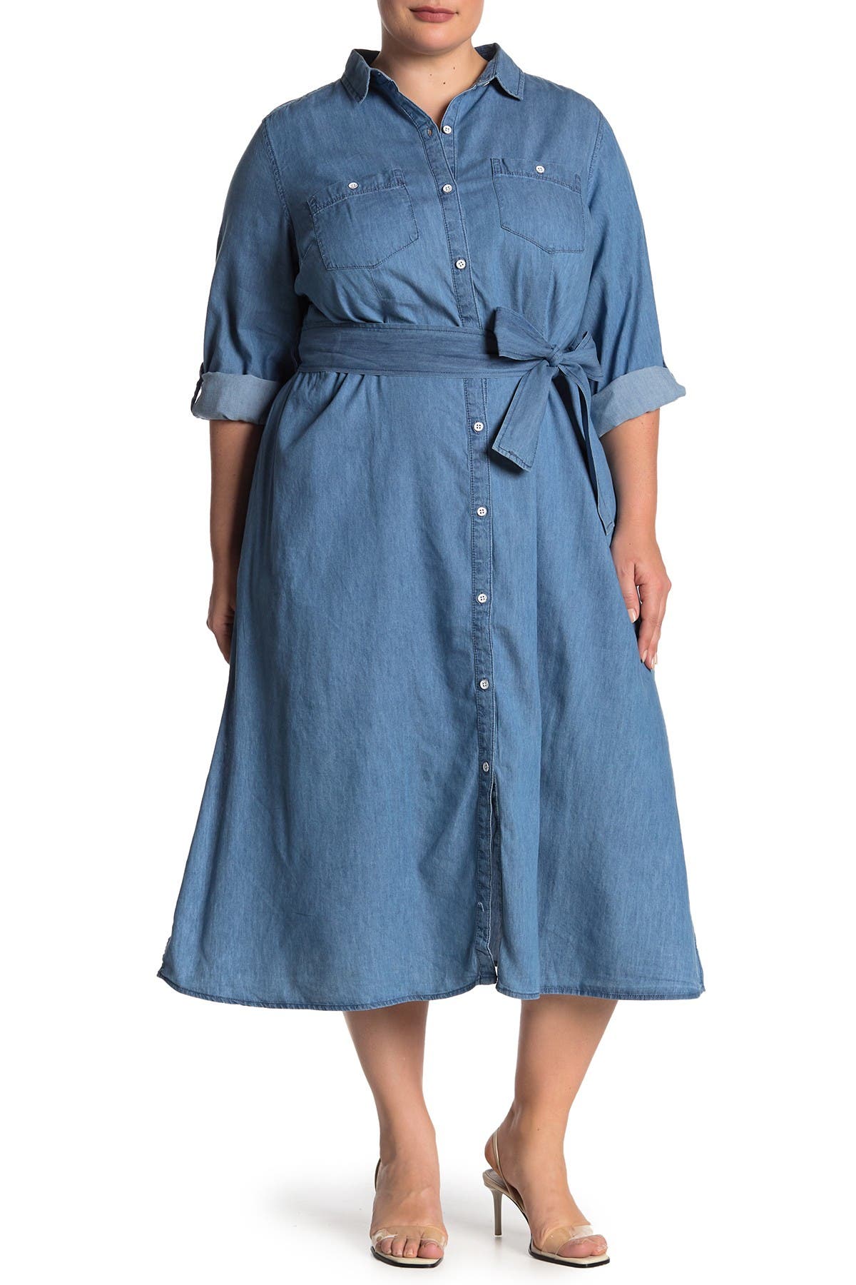 nordstrom rack denim dress