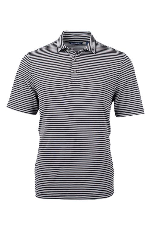 Cutter & Buck Virtue Piqué Stripe Polo at Nordstrom,