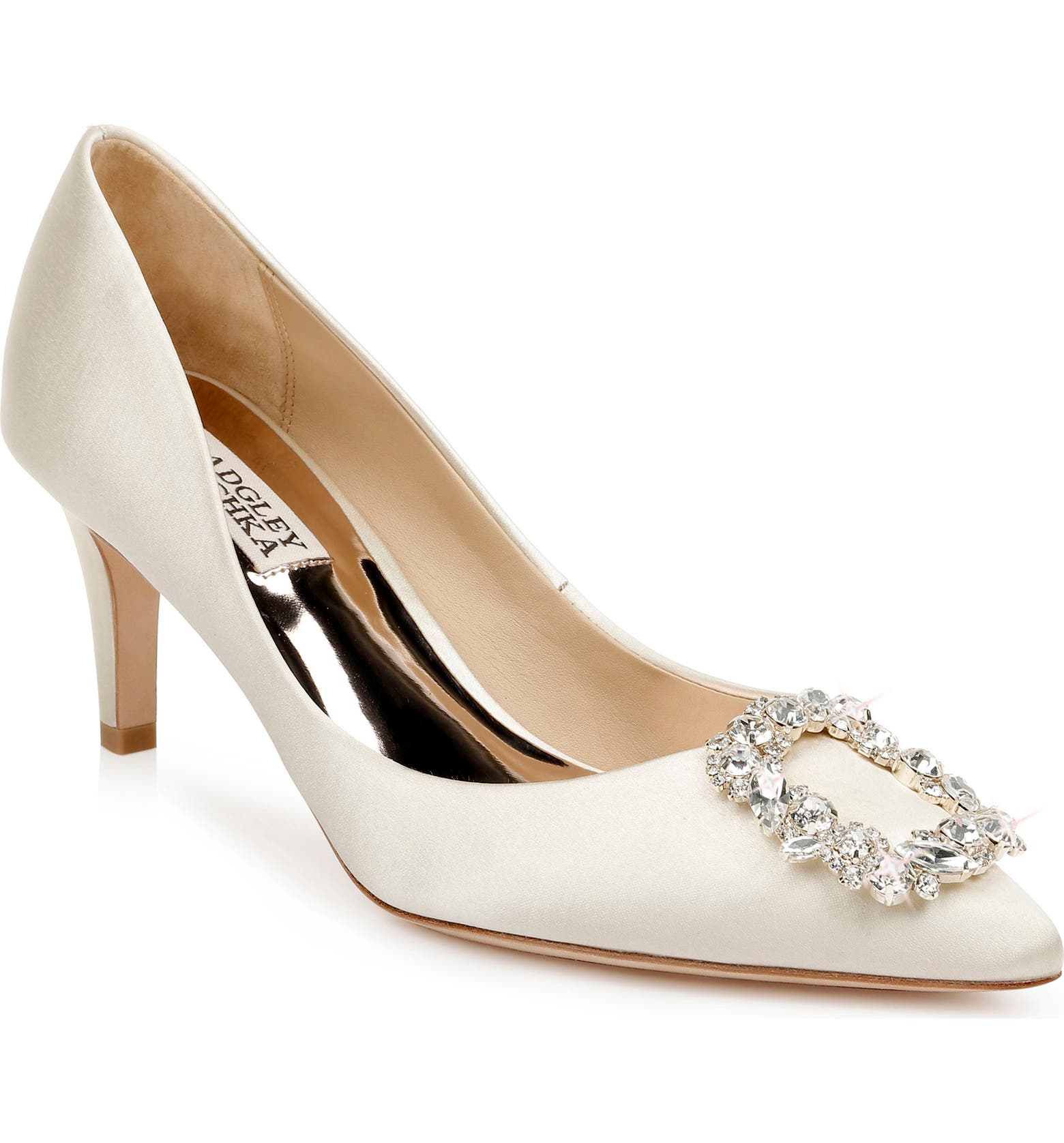 Badgley Mischka Carrie Crystal Embellished Pump (Women) | Nordstrom