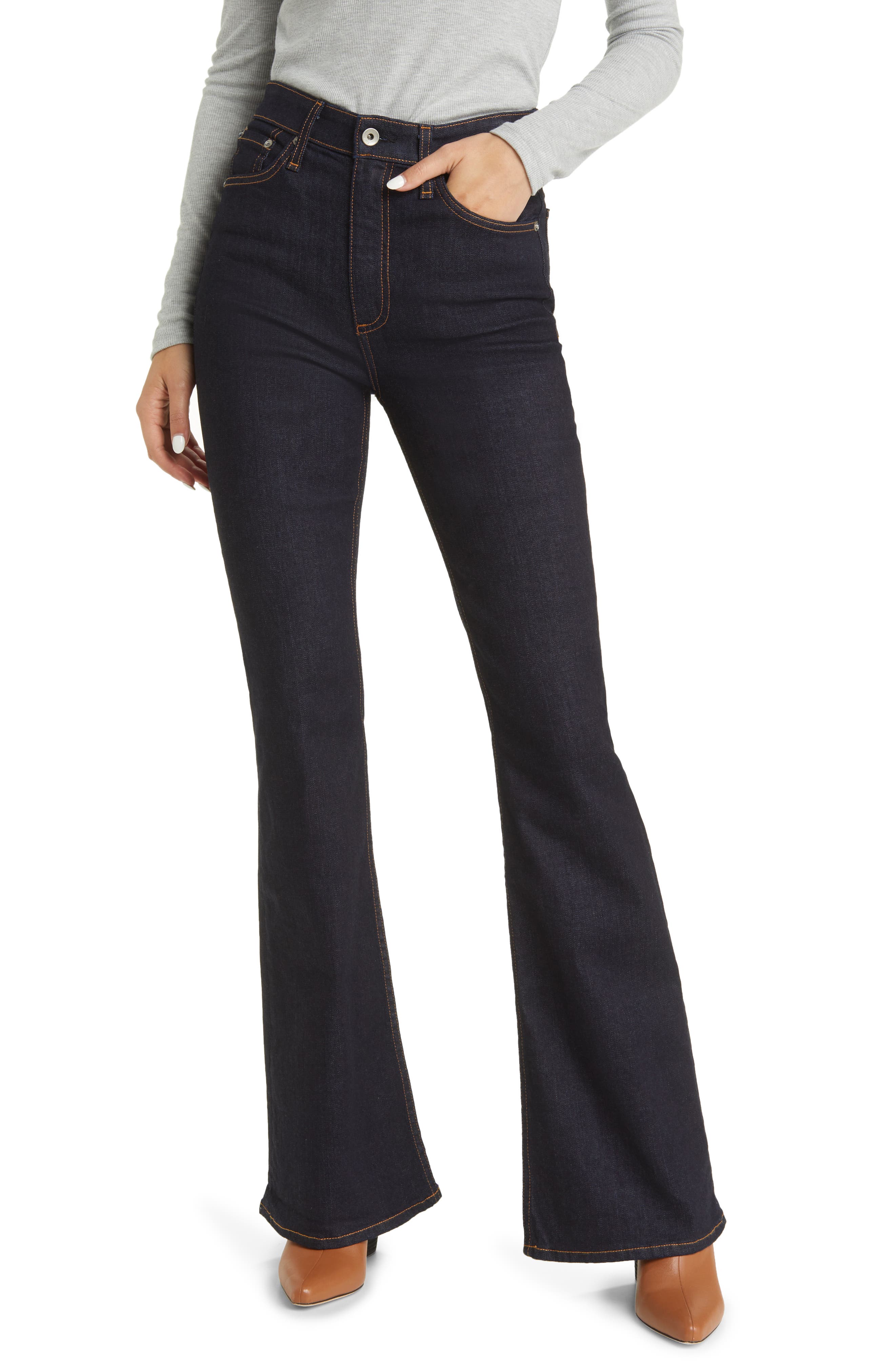 Femme Vêtements Jeans Jeans skinny Pantalon en jean Jean Rag & Bone en coloris Noir 