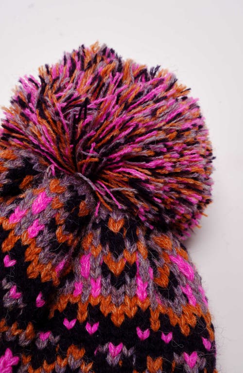 Free People First Frost Fair Isle Beanie In Navy