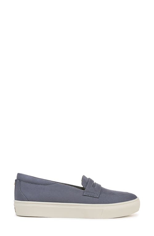 Shop Dr. Scholl's Nova Penny Slip-on Sneaker In Oxide Blue Fabric