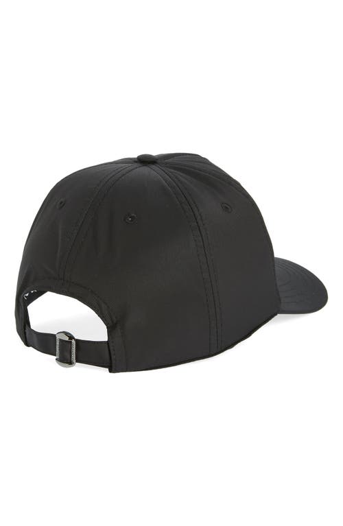 Shop Valentino Garavani Vlogo Baseball Cap In 0na-nero/avorio