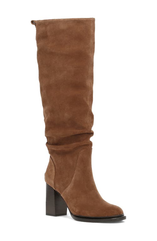 Frye Alex Softy Slouch Knee High Boot In Bark