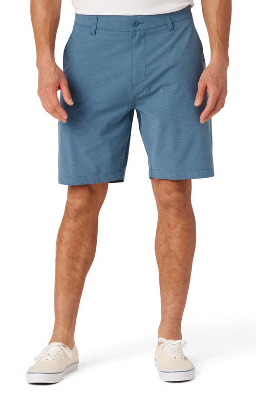 Stretch Shorts in Medium Blue
