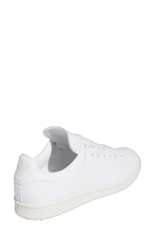 Adidas Golf Stan Smith Spikeless Golf Shoe In White/white