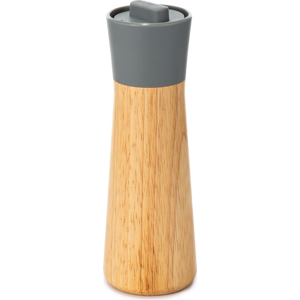 Berghoff Leo Balance Rubberwood Covered Spice Grinder In Grey