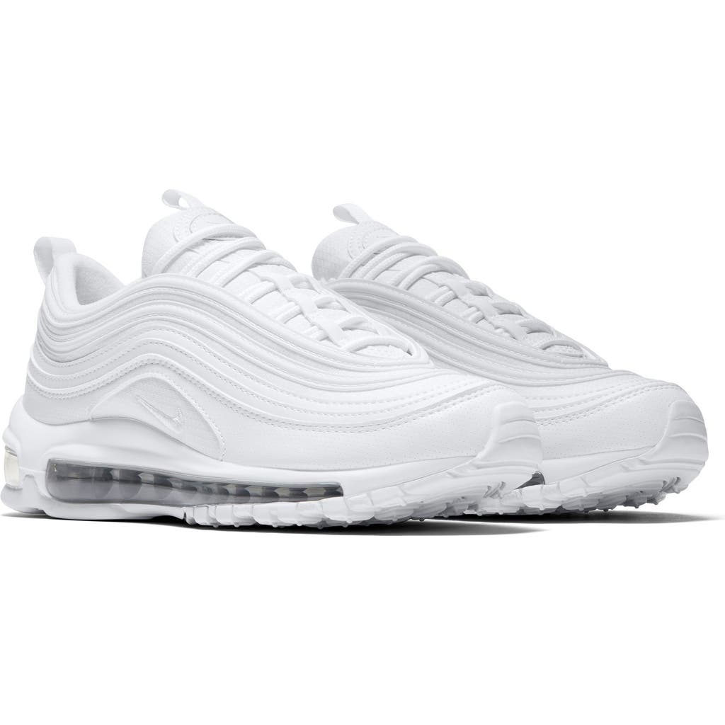 Nike Kids' Air Max 97 Sneaker In White/white/silver