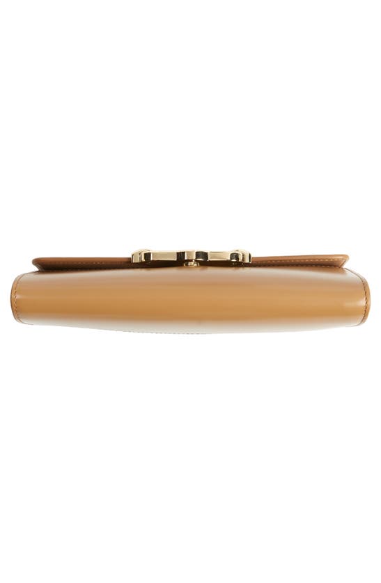 Shop Mulberry Pimlico Super Leather Wallet On A Strap In Sable