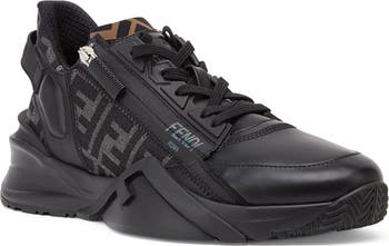 Men's Missoni Basket Low-top Sneakers, White/Black, Men's, 4D, Sneakers & Trainers Low-top Sneakers