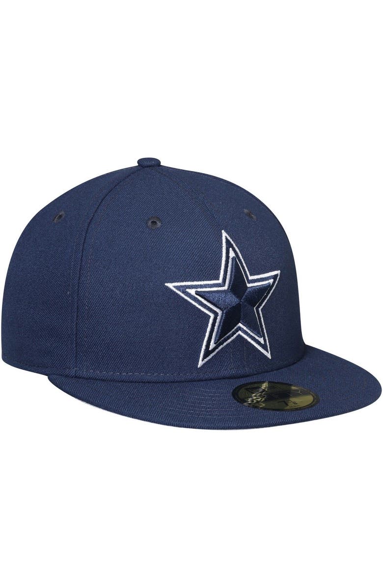 New Era Men's New Era Navy Dallas Cowboys Omaha II 59FIFTY Fitted Hat ...