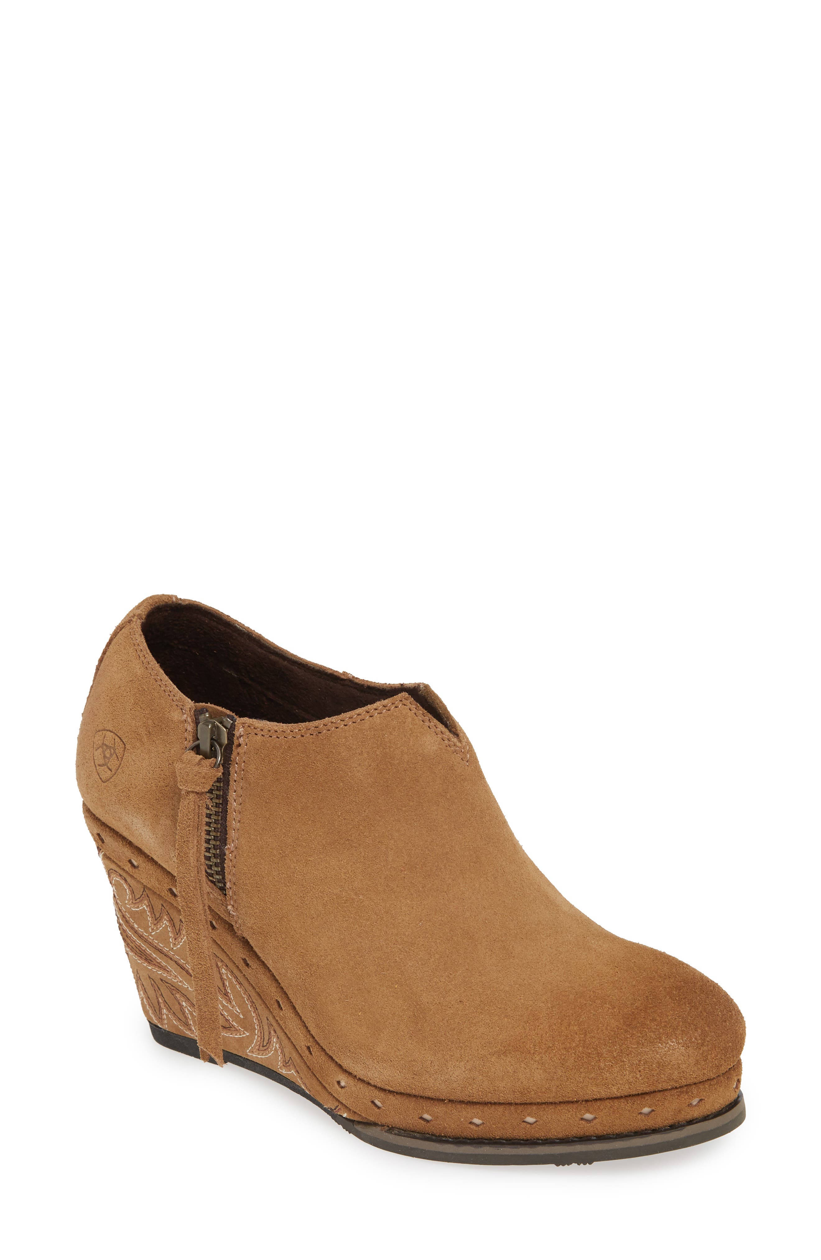 Ariat Briley Wedge Bootie, Brown