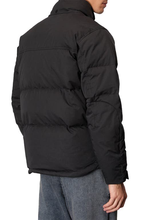 Rag & Bone Bubble Down Puffer Jacket In Jet Black