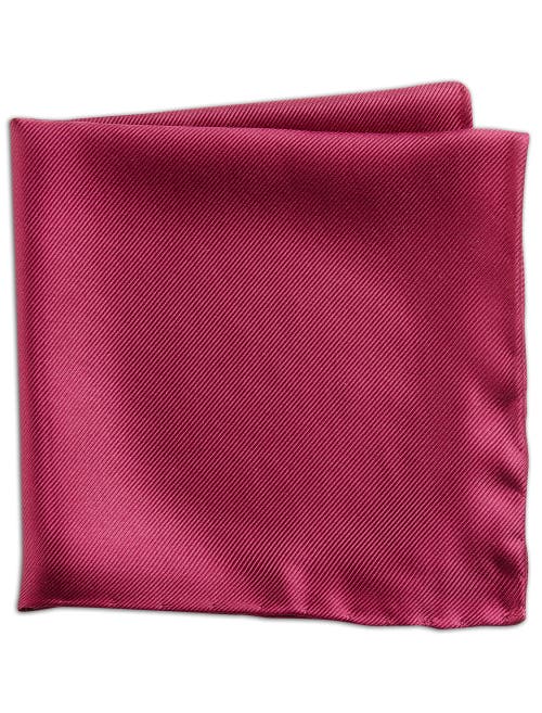 Shop Oak Hill Premium By Dxl Silk Pocket Square In Sangria