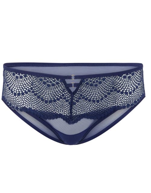 Adore Me Margaritte Cheeky Panties In Dark Blue