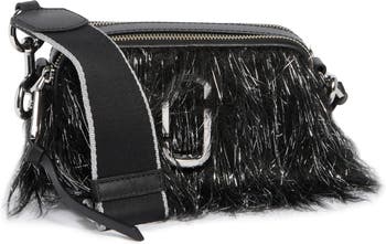 The Creature Snapshot Faux Fur Crossbody Bag