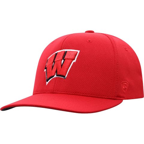 Under Armour Neon Green Wisconsin Badgers Signal Caller Performance Adjustable Hat