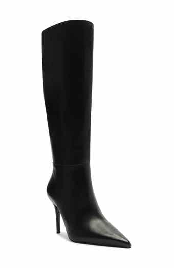 Schutz Raffaela Up Stiletto Pointed Toe Knee High Boot Women Nordstrom
