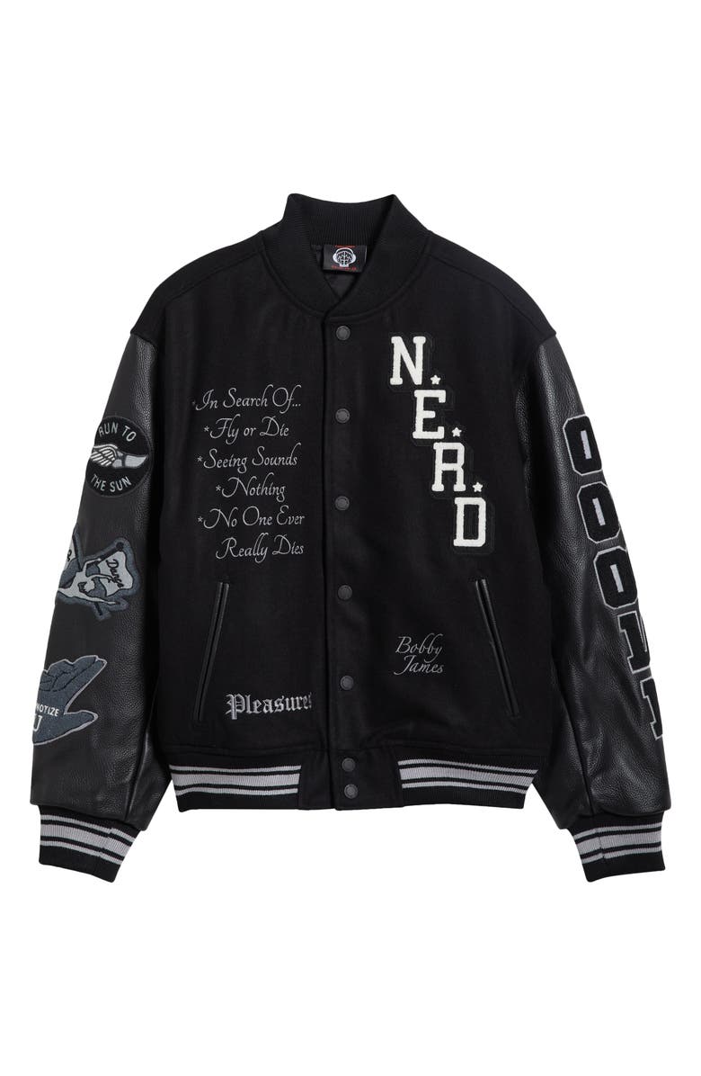 PLEASURES Nerd Varsity Jacket | Nordstrom