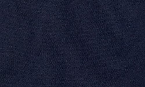 Cece Ribbon Bow Sweater In Classic Navy