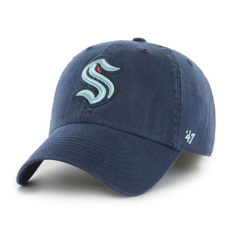 NHL Seattle Kraken Defender Structured Adjustable Hat, Men's, Blue