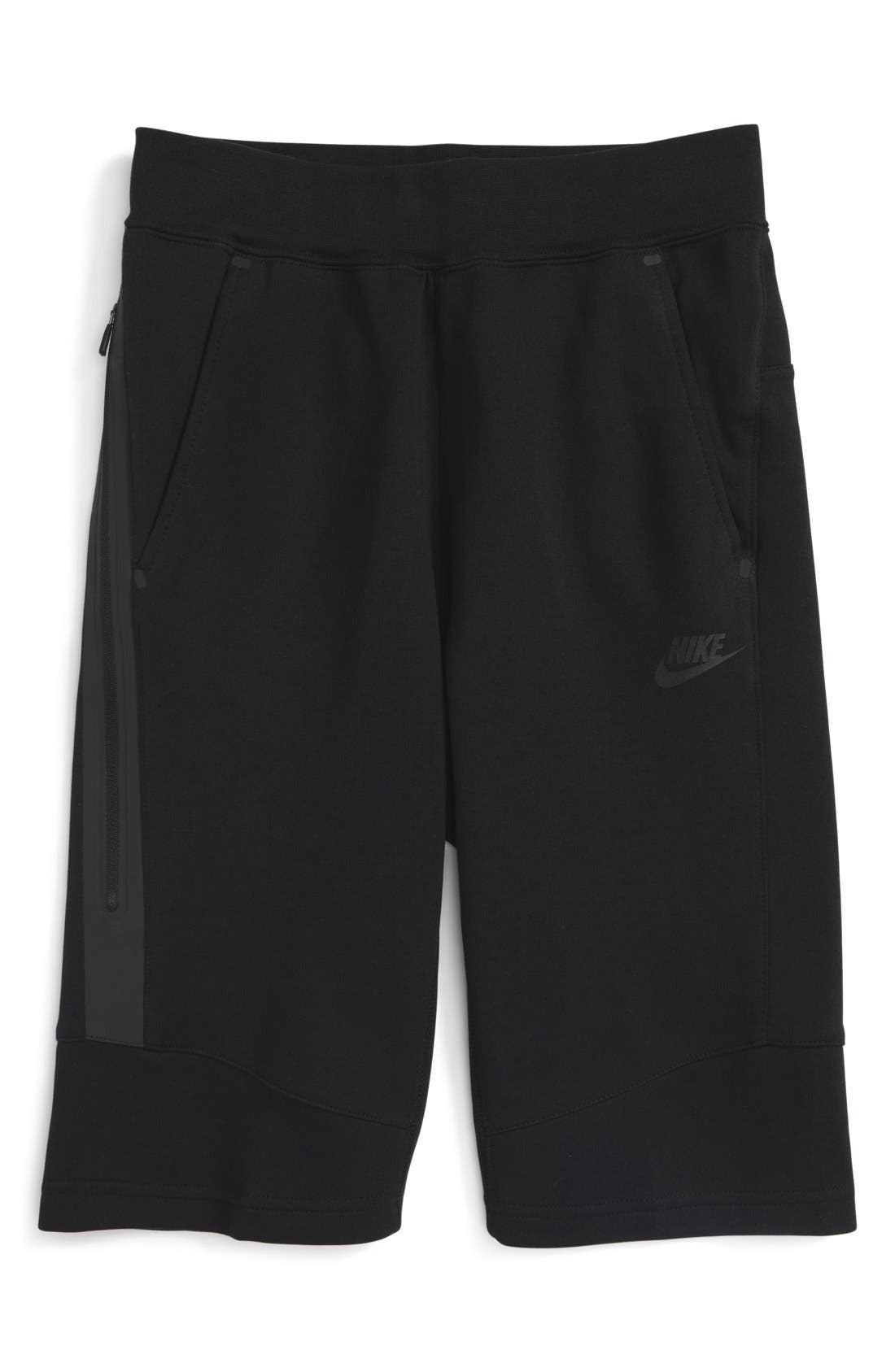 nike tech fleece short junior