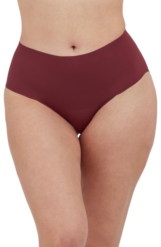 Spanx Undie-tectable® Briefs In Sangria