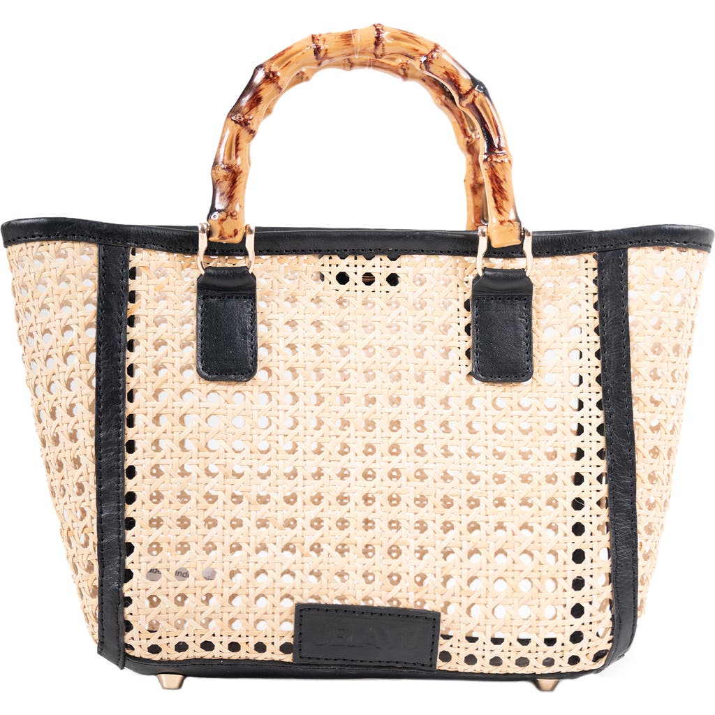 Jelavu Women's Black / Yellow / Orange Bristol Medium Satchel In Black
