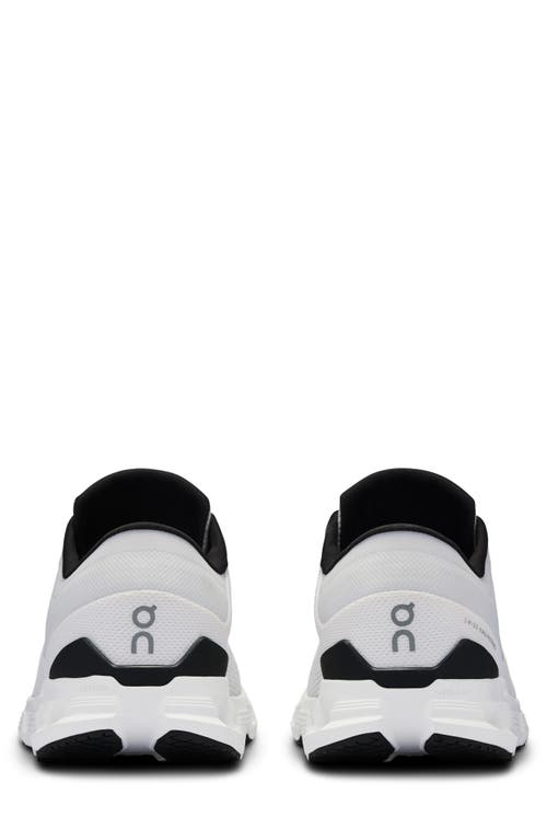 Shop On Cloud X 4 Training Shoe In Ivory/black