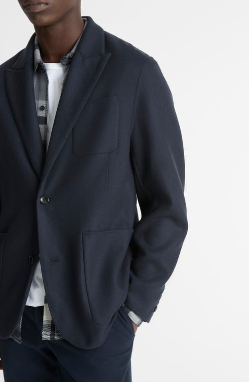 Vince Splittable Wool Blend Sport Coat In Coastal