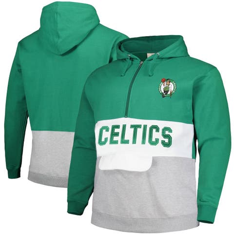 Outerstuff Youth Kelly Green/Black Boston Celtics Strong Side Pullover Sweatshirt