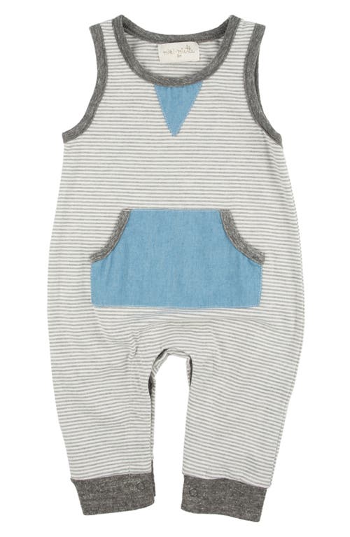 Miki Miette Drew Sleeveless Romper Malibu at Nordstrom,