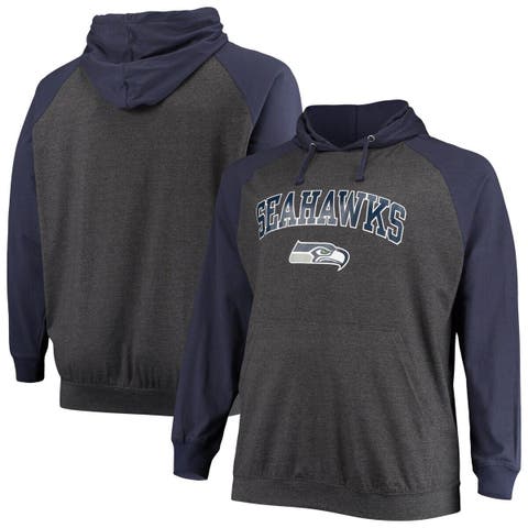 Men's Buffalo Bills Nike Heathered Charcoal Team Impact Club Pullover Hoodie