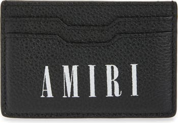 Logo Leather Card Holder