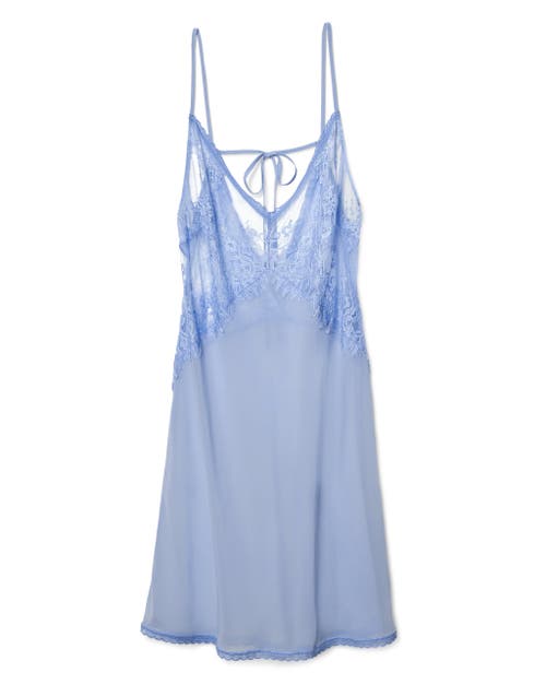 Adore Me Raquel Slip Lingerie In Medium Blue