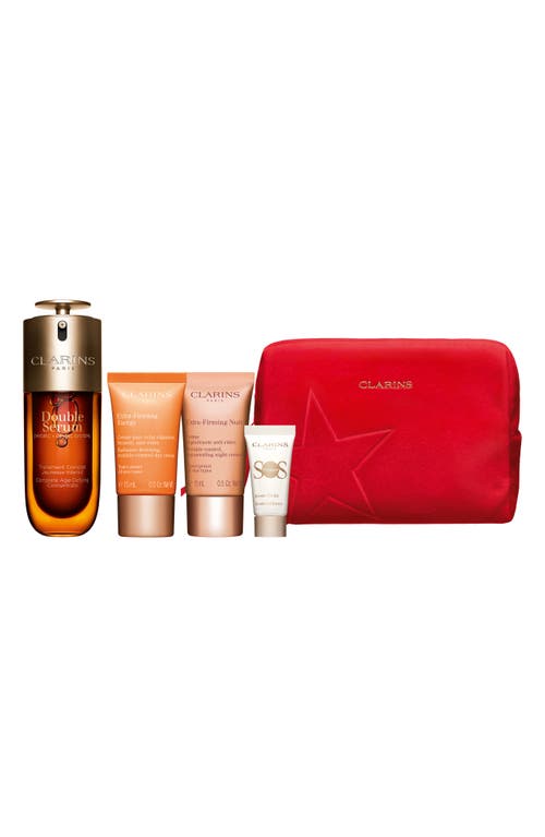 Clarins Double Serum & Extra-Firming - Smoothing Skin Care Set (Limited Edition) $213 Value 